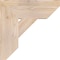 Ekena Millwork Traditional Slat Smooth Bracket, Douglas Fir, 5 1/2"W x 18"D x 18"H BKT06X18X18TRA06SDF - alternate 4